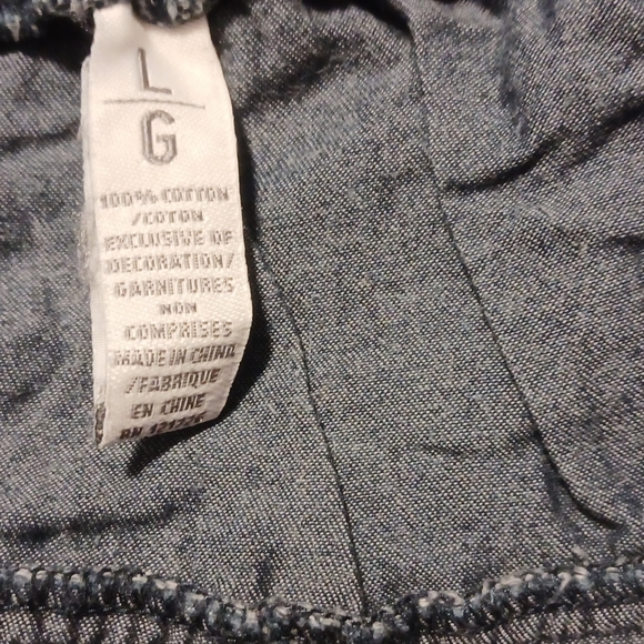 Aeropostale Ruffled Jean Skirt NWOT - Picture 6 of 8